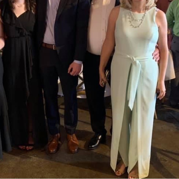 Adorable Mint Jumpsuit - Picture 2 of 7